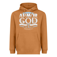 Meerkat armor of god bible verse scripture Heavyweight Hoodie - linhVisuals