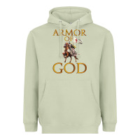 Matcha armor of god ephesians bible verse Heavyweight Hoodie - linhVisuals