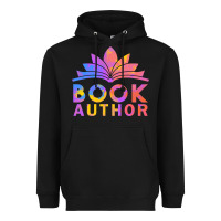 Black book author funny author book writing Heavyweight Hoodie - linhVisuals