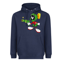 Navy marvin the martian Heavyweight Hoodie - linhVisuals