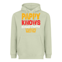 Matcha pappy knows everything Heavyweight Hoodie - linhVisuals