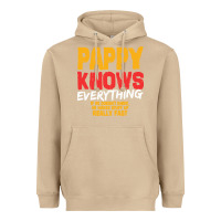 Mushroom pappy knows everything Heavyweight Hoodie - linhVisuals