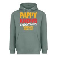 Sage pappy knows everything Heavyweight Hoodie - linhVisuals