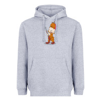 Heather Grey elmer fudd Heavyweight Hoodie - linhVisuals