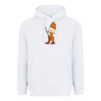 White elmer fudd Heavyweight Hoodie - linhVisuals