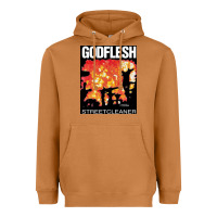 Meerkat GODFLESH Streetcleaner Heavyweight Hoodie - linhVisuals