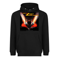 Black Zz Töp Legend Heavyweight Hoodie - linhVisuals