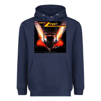 Navy Zz Töp Legend Heavyweight Hoodie - linhVisuals