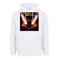 White Zz Töp Legend Heavyweight Hoodie - linhVisuals