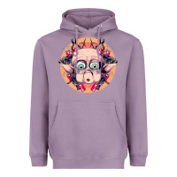 Lavender mac Heavyweight Hoodie - linhVisuals