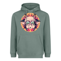 Sage mac Heavyweight Hoodie - linhVisuals