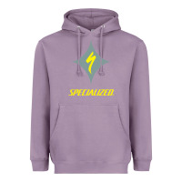 Lavender Specialized Bikes Bicycle Heavyweight Hoodie - linhVisuals