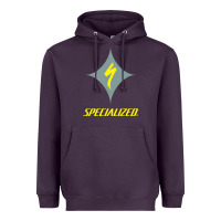 Plum Specialized Bikes Bicycle Heavyweight Hoodie - linhVisuals