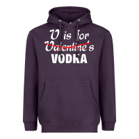 Plum is for vodka valentine's day Heavyweight Hoodie - linhVisuals