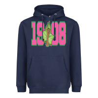Navy aka 1908 Heavyweight Hoodie - linhVisuals