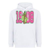 White aka 1908 Heavyweight Hoodie - linhVisuals