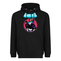 Black superhero punish her Heavyweight Hoodie - linhVisuals