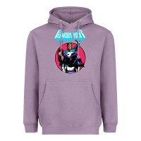 Lavender superhero punish her Heavyweight Hoodie - linhVisuals