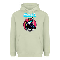 Matcha superhero punish her Heavyweight Hoodie - linhVisuals