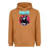 Meerkat superhero punish her Heavyweight Hoodie - linhVisuals