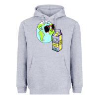 Heather Grey wrld drink Heavyweight Hoodie - linhVisuals