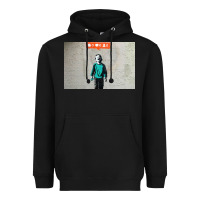 Black banksy nobody likes me boy Heavyweight Hoodie - linhVisuals