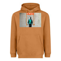 Meerkat banksy nobody likes me boy Heavyweight Hoodie - linhVisuals