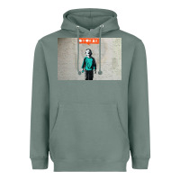 Sage banksy nobody likes me boy Heavyweight Hoodie - linhVisuals