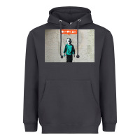 Smoke banksy nobody likes me boy Heavyweight Hoodie - linhVisuals