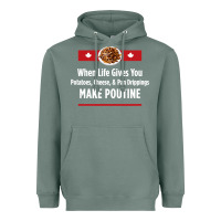 Sage canada poutine quebec recipe french Heavyweight Hoodie - linhVisuals