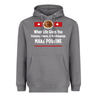 Storm canada poutine quebec recipe french Heavyweight Hoodie - linhVisuals