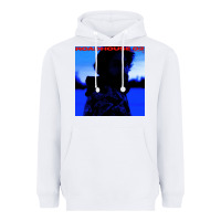 White allan rayman roadhouse Heavyweight Hoodie - linhVisuals