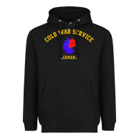 Black cold war service germany cold war Heavyweight Hoodie - linhVisuals
