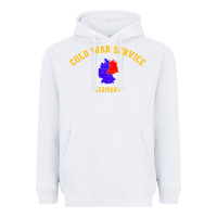 White cold war service germany cold war Heavyweight Hoodie - linhVisuals