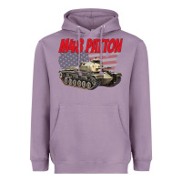 Lavender cold war battle tank m48 patton gamer Heavyweight Hoodie - linhVisuals