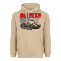 Mushroom cold war battle tank m48 patton gamer Heavyweight Hoodie - linhVisuals