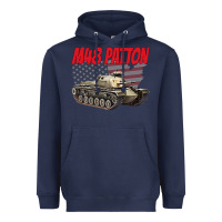 Navy cold war battle tank m48 patton gamer Heavyweight Hoodie - linhVisuals