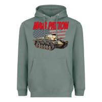 Sage cold war battle tank m48 patton gamer Heavyweight Hoodie - linhVisuals