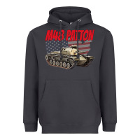 Smoke cold war battle tank m48 patton gamer Heavyweight Hoodie - linhVisuals