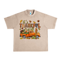 French Oak it's thankful y'all with truck bbs Urban Heavy Tee - BundleAndBundleShop