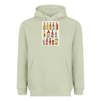Matcha hot sauce Heavyweight Hoodie - linhVisuals