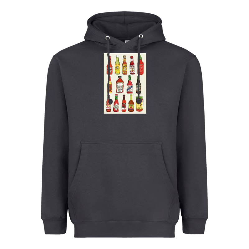 Hot Sauce Heavyweight Hoodie by linhVisuals | Teevron