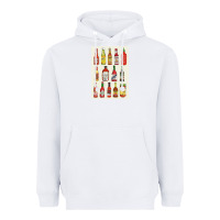 White hot sauce Heavyweight Hoodie - linhVisuals