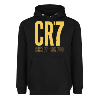 Black CR7 Cristiano Rocnaldo Portugal Heavyweight Hoodie - linhVisuals
