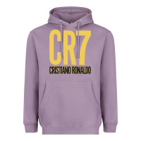 Lavender CR7 Cristiano Rocnaldo Portugal Heavyweight Hoodie - linhVisuals
