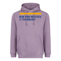 Lavender New York Institute of Technology Heavyweight Hoodie - linhVisuals
