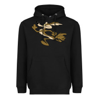 Black cayote Heavyweight Hoodie - linhVisuals