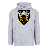Heather Grey the-northampton-saints-pen Heavyweight Hoodie - linhVisuals