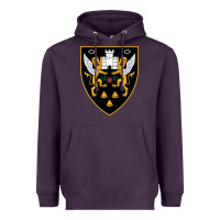 Plum the-northampton-saints-pen Heavyweight Hoodie - linhVisuals