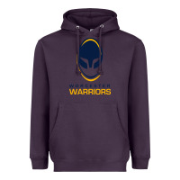 Plum the-worcester-warriors-pen Heavyweight Hoodie - linhVisuals